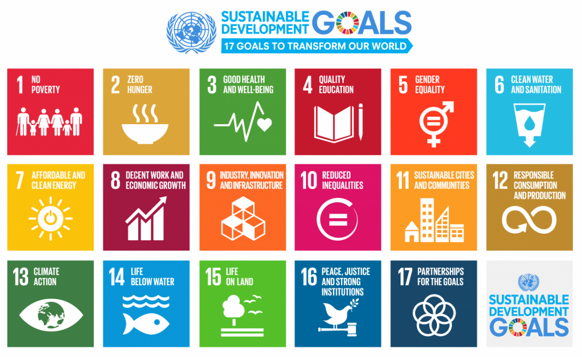 Sustainable development goal poster